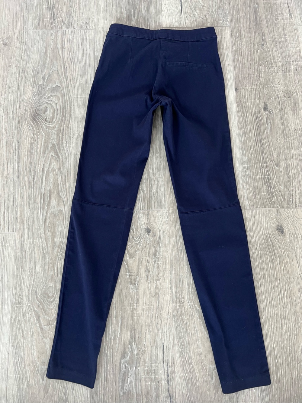 H&M Navy Blue Slim Fit Pants size 2 - Picture 3 of 7